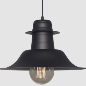Pantalla Sombrero Negra 35 cm