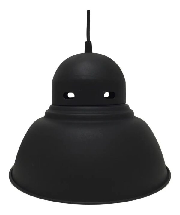 Pantalla Galponera 27,5 cm Negra