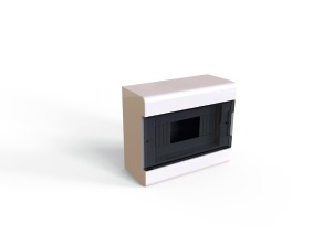 Caja Plástica DIN 4 Bocas de Superficie