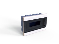 Caja Plástica DIN 12 Bocas de Embutir