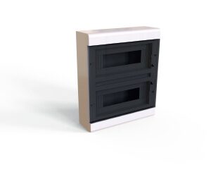 Caja Plástica DIN 24 Bocas de Superficie