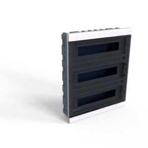 Caja Plástica DIN 54 Bocas de Embutir