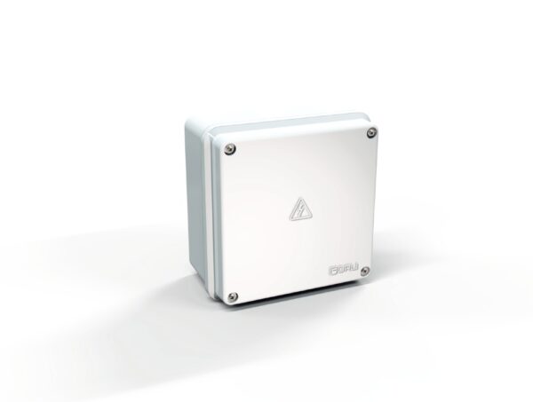 Caja Plástica 115 x 115 x 65 mm Blanca