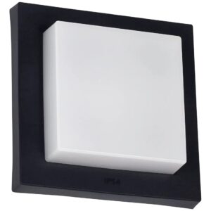Aplique LED Tokio 12 W 6500 K Negro