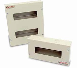 Caja Eléctrica sin Puerta 9 Módulos DIN