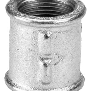Cupla Galvanizada con Borde 1"