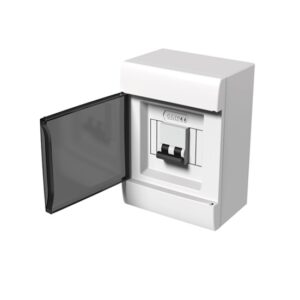 Caja DIN Exterior 4 Polos