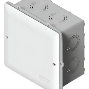 Caja de Embutir PVC 10 x 10 cm con Tapa