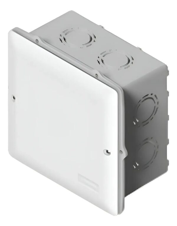 Caja de Embutir PVC 10 x 10 cm con Tapa