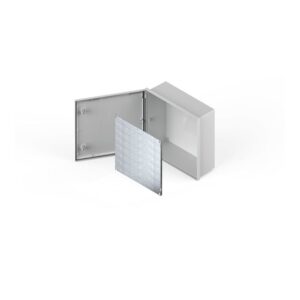 Gabinete PVC Estanco con Bandeja 420 x 420 x 150 mm