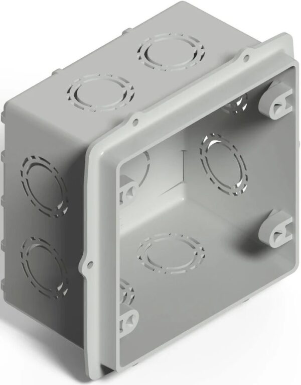 Caja de Embutir 10 x 10 cm con Orejas