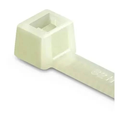Precinto Nylon 300 x 7,6 mm Blanco Pack 100