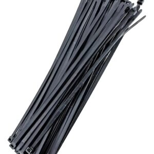 Precinto Nylon 100 x 2,5 mm Negro UV Pack 100