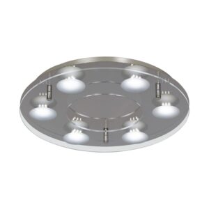 Plafón LED 24 W Cromo
