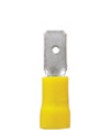 Terminal Pala Macho 6,3 mm Amarillo