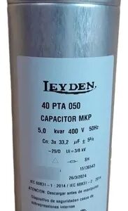 Capacitor de Potencia 5 kV 400 V Cilíndrico