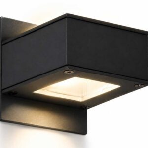 Aplique Bidireccional G9 de Aluminio Negro