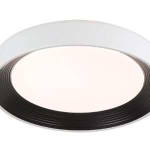 Plafón LED 72 W Blanco Interior Negro 40 cm 3000K 4000K 6000K
