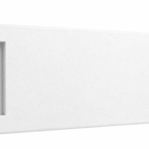 Difusor Rectangular 2 x GU10 Blanco