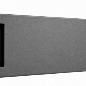Difusor Rectangular 2 x GU10 Gris