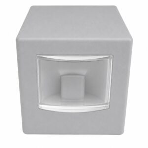 Artefacto de Fachada Mini G9 Techo/Vidrio Gris