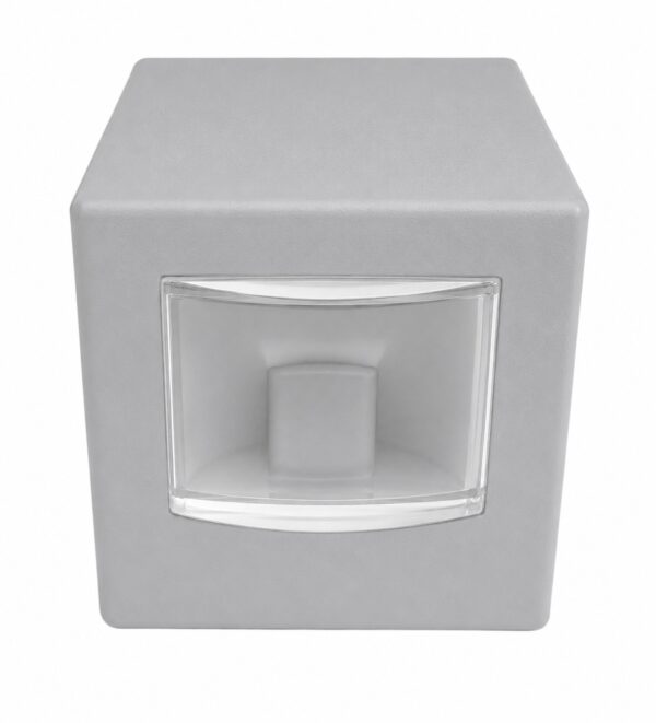 MCO8GR-1.jpg Artefacto de Fachada Mini G9 Techo/Vidrio Gris