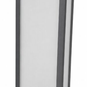 Farol Cuadrado Grande 45 x 17 x 13 cm Gris