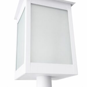 Farola Cuadrada Grande 40 x 20 x 20 cm Blanca