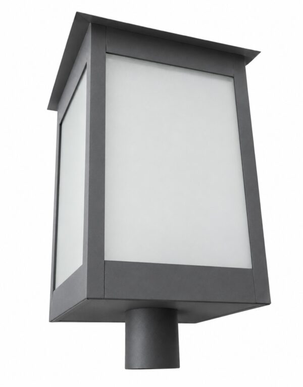 Farola Cuadrada Grande 40 x 20 x 20 cm Gris