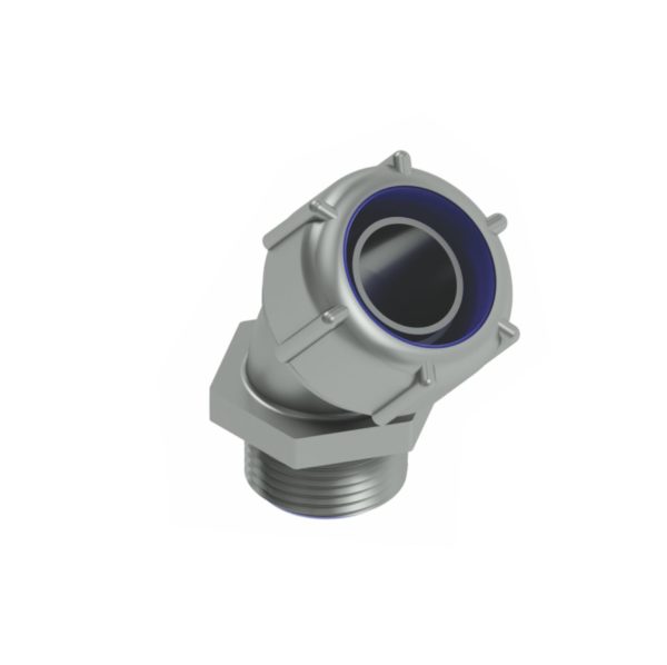 Conector Codo 45° 1"