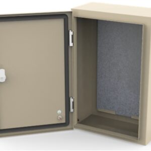 Gabinete Estanco 200 x 200 x 100 mm con Cerradura