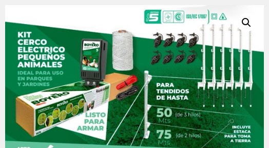Kit Electrificador para Animales Pequeños