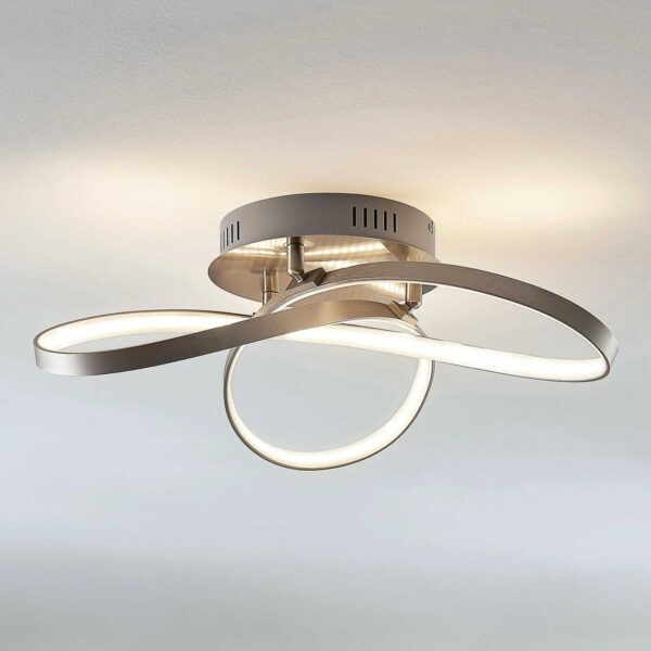 Plafón Deco LED 22 W Cromo 24 cm 3 Tonos