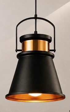 REDA003.jpg Colgante 25 cm Negro con Detalles Oro y Cobre
