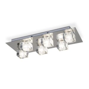 Plafón Isa 6 Luces Bipin