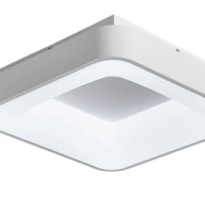 Plafón LED Kerry 35 W Dimable 40 x 40 cm Blanco