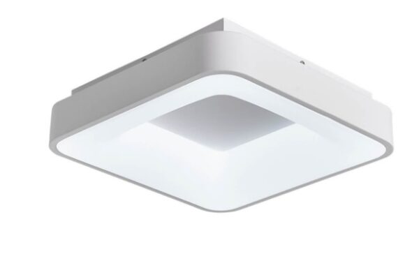 Plafón LED Kerry 35 W Dimable 40 x 40 cm Blanco