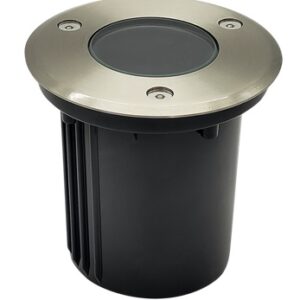 Artefacto Embutir Redondo Acero Inoxidable GU10