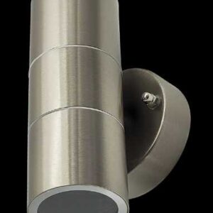 Luminaria Exterior Bidireccional Acero Inoxidable GU10