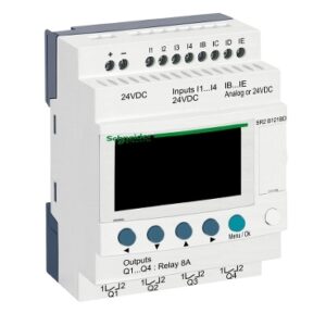 Relé Programable Zelio 12 E/S 24 VCC con Pantalla y Reloj