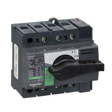Interruptor Manual Bajo Carga 3 x 63 A