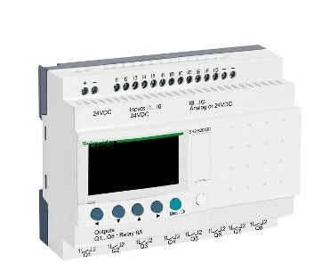 Relé Programable Zelio 12 E/8 S 110/220 V con Reloj