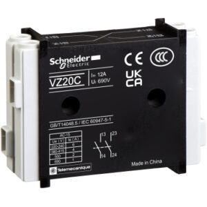Bloque Schneider Vario 2 Contactos Auxiliares NA+NA