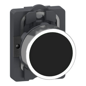 Pulsador Schneider Harmony XA2 Rasante Negro NA