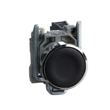 SCHXB4BA21.jpg Pulsador Schneider Harmony XB4 Rasante Negro