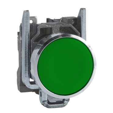 Pulsador Schneider Harmony XB4 Rasante Verde