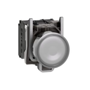 Pulsador Luminoso Schneider Harmony XB4 LED 24VCA/CC Blanco