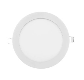 SICEMBRED012CAL.jpg Panel LED Embutido Redondo Blanco 12W Luz Cálida