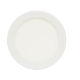 Plafón LED Redondo Blanco 12W Luz Fría