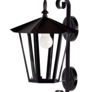 Farol Hexagonal Mediano de Pared